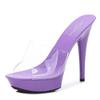 Slippers Women's 2025  New Summer Fashion 13CM Versatile  Sexy High Heels Stiletto