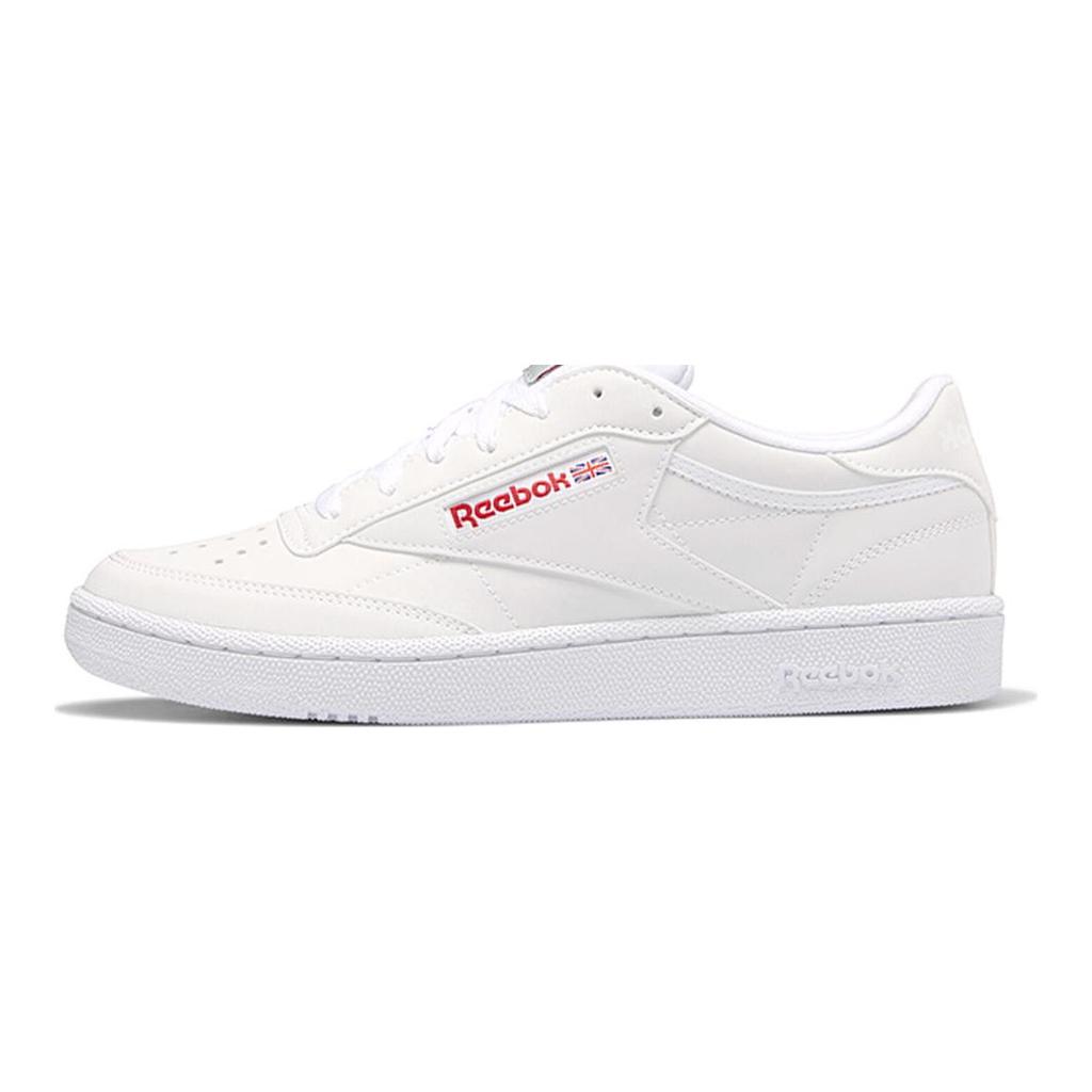 Reebok Classic Club 85 White Skate Shoes 'White Red' DV7240