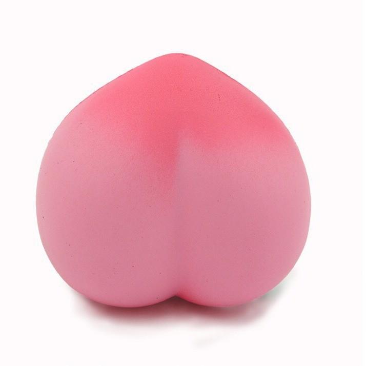 

Peach Squishy Simulation Food Prop Pu Foam For Photography And Decor