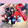 Kreativer Spiderman-Schlüsselanhänger mit fliegendem Spiderman-Motiv, niedlicher Auto- und Rucksackanhänger als Geschenkset