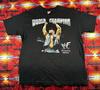 WWF Vintage Años 90 Stone Cold Steve Austin Campeón del Mundo Hombre Talla L Camiseta Unisex de Lucha Libre