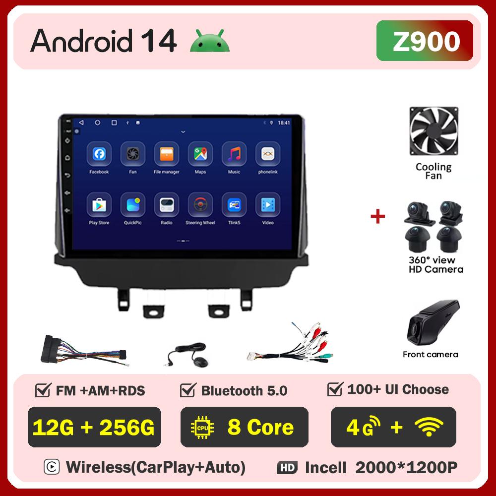 For Mazda CX-3 DK Mazda 2 DJ 2014 - 2025 Car Multimedia Video Player Touch Screen 2din Intelligent System DSP Carplay 5G Wifi