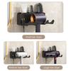 Hair Dryer Holder Wall Dryer Cradle Straightener Stand Hairdryer Organizer Box Toilet Blower Holder Shelf Bathroom Accessories
