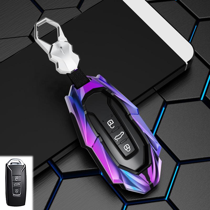 

Styling Mouldings Zinc Alloy Remote Car Key Case Cover for Volkswagen Touareg Cover Key Shell Protector 2019 2020 2021 3 Buttons