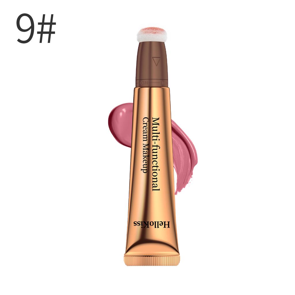 Blush High-gloss Grooming Multi-functional Makeup Pen, Pearlescent Fine Glitter Brightening Facial Grooming Cream