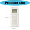 Ergonomic Air Conditioning Remote Controller For 810900659 810900659A Durability ABS Construction Long Ranges