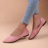 Woman Flats Flock Ballerina Lightweight Flat Loafers Elegant Soft Sole Mom Shoes for Women Mary Jane Shoes Zapatos De Mujer