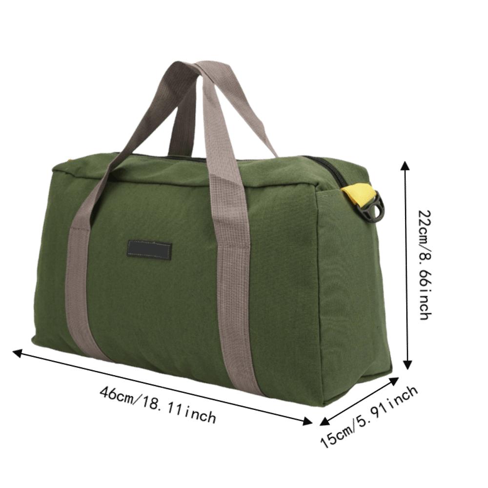 Wide Mouth Tool Bag Waterproof Storage Tote Multi-Purpose Tool Organizer Bag For Electricians