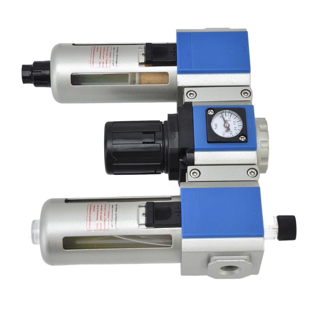 Air Compressor Flow Filter Pressure Regulator Lubricator Water Oil Separator Combination UnitGC300 08