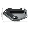 X AUTOHAUX Alloy Motorcycle Kickstand Pad for Suzuki DL650 V-Strom650 XT 650XT 2004-2022 Motorcycle