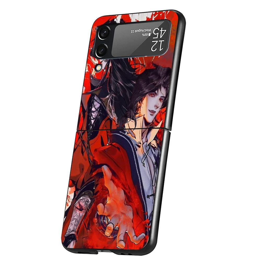

Heaven Official s Blessing Cover Phone Case For Samsung Galaxy Z Flip 7 6 5 4 3 5G Flip7 Flip6 Flip5 Flip4 Flip3 Black Fundas Sh Samsung Z Flip 6