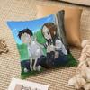 Kwaii Anime T-Teasing Master Takagi-san Pillow Case Anti-dustmite Pillowcase Invisible zipper silky plush Sofa
