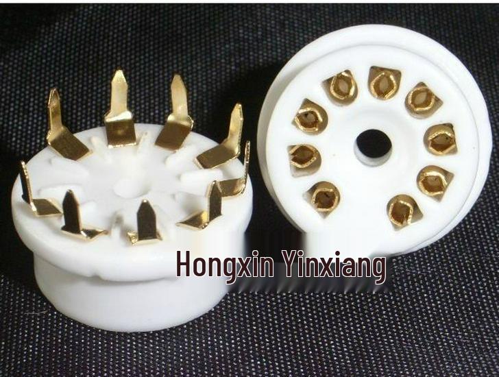 Dawn Nine-Pin Ceramic Tube Socket PCB for 12AX7/12AU7/6N11/6N3