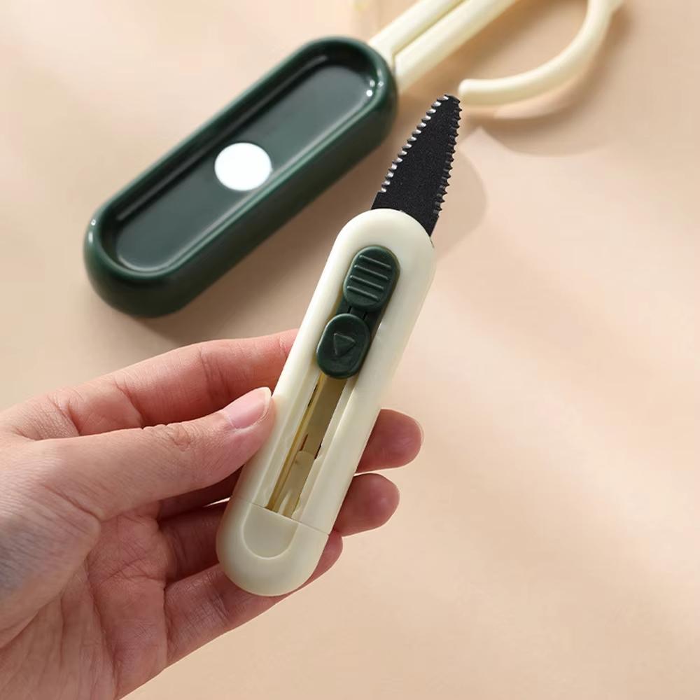 Magnetic 2-in-1 Scissors & Box Opener Multi-Function Household Cutter