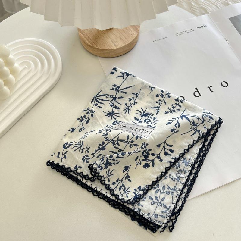 

Женские шарфы, хлопковые платки, модные повязки на голову, шейные шарфы 70 см 70CMX70CM белый