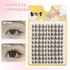 D Curl Fairy Lash Clusters Natural DIY Eyelash Extension 8-12MM Anime Individual Lashes