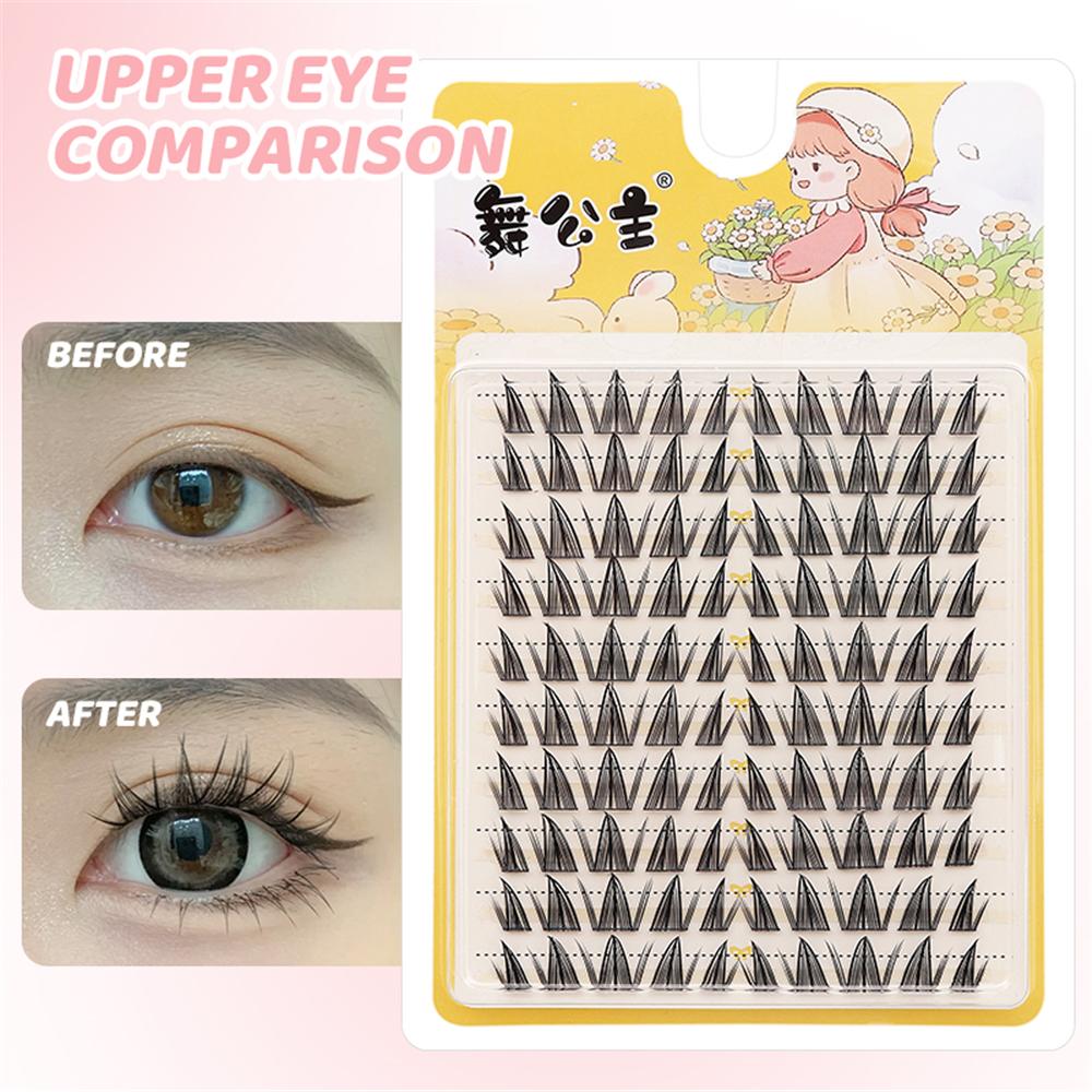 Wispy Manga Eyelash Clusters Natural Anime Individual Lashes 60/100Pcs Fairy Lash Clusters