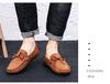 Men's Spring Casual Velvet Driving Shoes - British Style, Versatile, Easy Slip-On Design