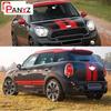 For Mini Cooper S R60 JCW Countryman R60 Car Hood Engine Trunk Body Side Skirt Stripes Decals Stickers Decoration Accessories