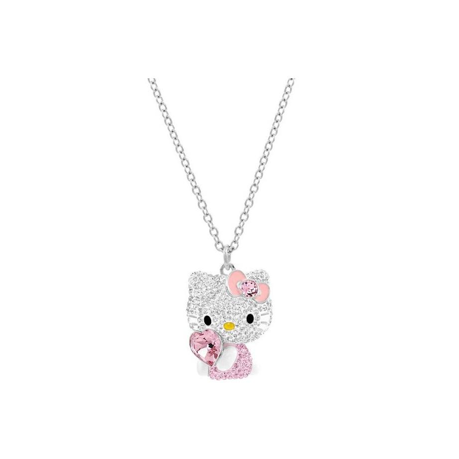 

Кришталева намистина Swarovski Hello Kitty у формі серця Жіноча намистина 5228241 Box+Shopping Bag (Random Color)