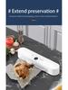 Compact Vacuum Sealer for Snacks: Automatic Sealing Machine for Household Packaging and Preservation
