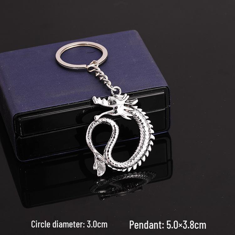 European & American Rock Guitar Keychain: Hip Hop Drip Oil Alloy Pendant Charm for Women's Bags