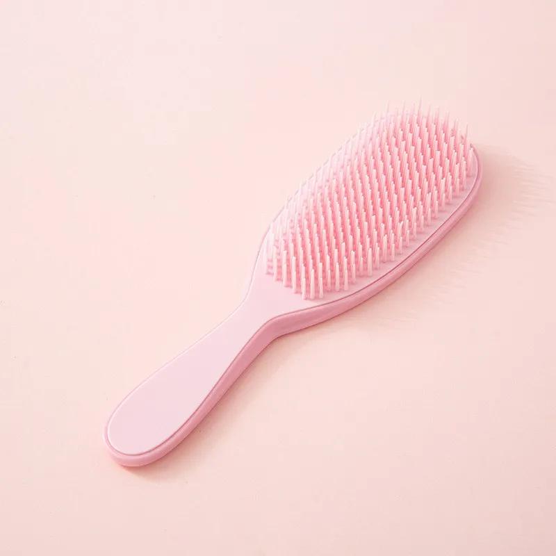 Spazzola per capelli Spazzola districante Massaggio del cuoio capelluto Pettine per capelli Spazzola per capelli districante per donne per lo styling dei capelli ricci Strumento per la cura del salone di parrucchiere