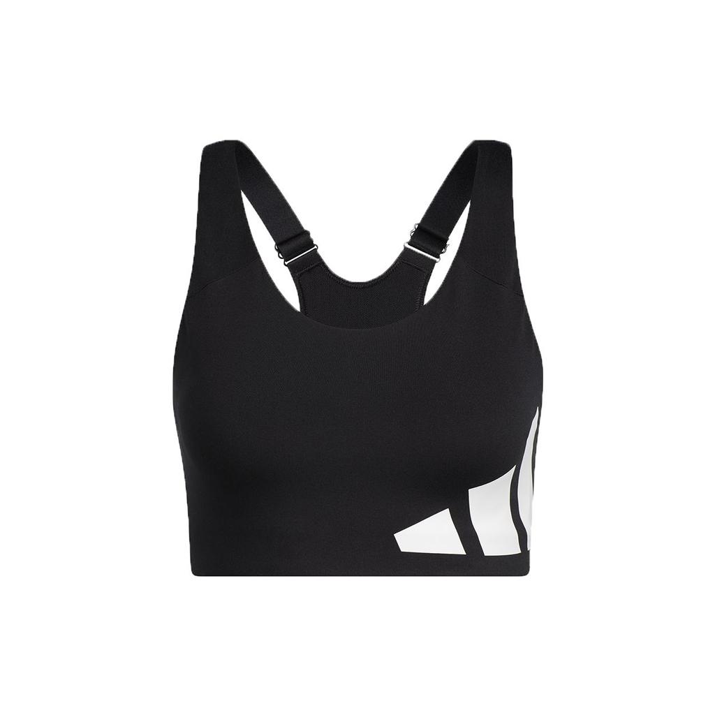 Adidas Ult Alpha 3Bar High-Intensity Sports Bra Women Underwear Black GR8205