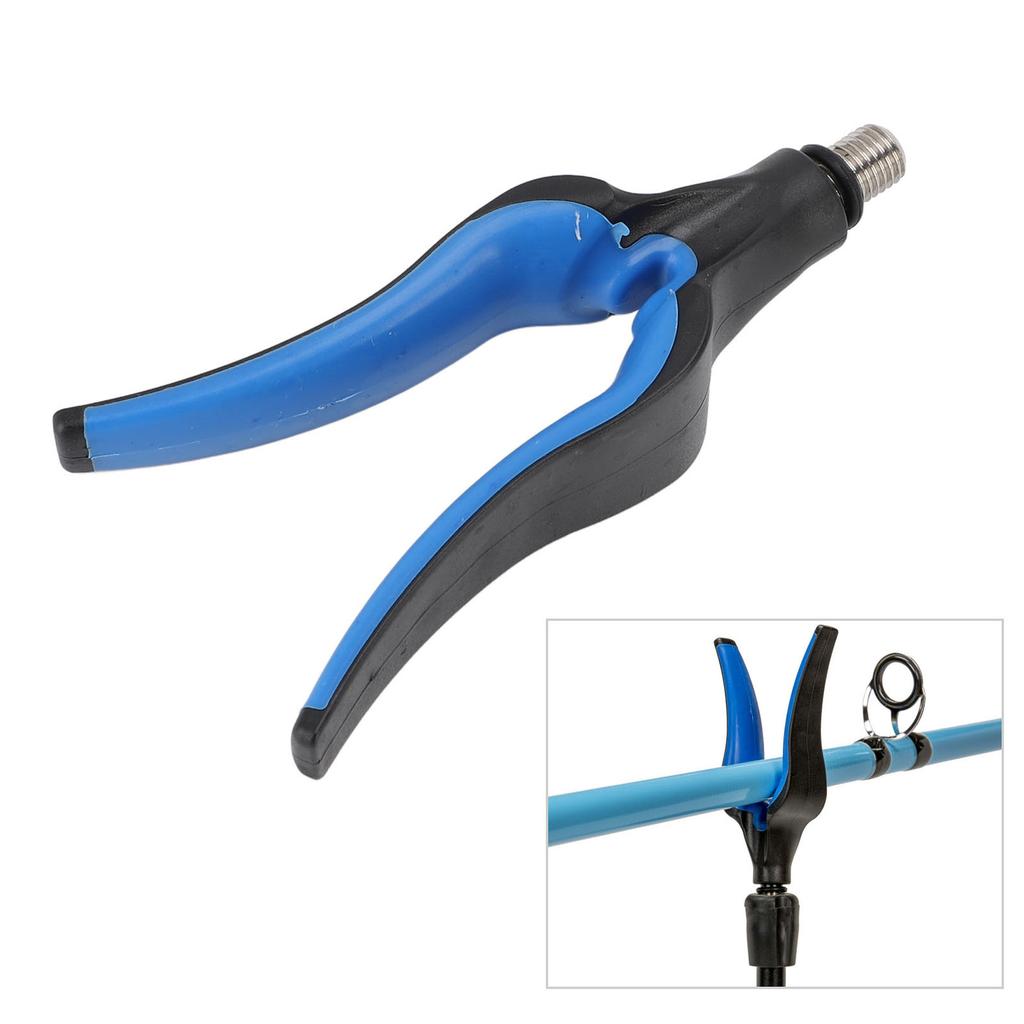 Fishing Rod Grip Rest Fishing Rod Rest TRP Rubber Wrap Quick Line Pass Fishing Rod Grip Rest Holder Bracket 8/3 Screw Interface