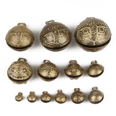 1–15 Stück Messing Material Chinesischer Glücksbringer Glöckchen Charm für Armband Fußkettchen Herstellung Anhänger für Haustier