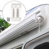 2 Pieces RV Awning Crank Handle Brackets Accessories Direct Replaces Space Saving Easy To Install