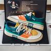Outdoor Anti Slip Wear-resistant Work Shoes Colorful Canvas Casual Shoes Hot Selling Couple Board Shoes Summer Fashion Sneakers