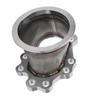 Car Turbo Adapter Flange 8 Bolts to 3in Stainless Steel Replacement for Garrett GT25 GT28 t25 t28