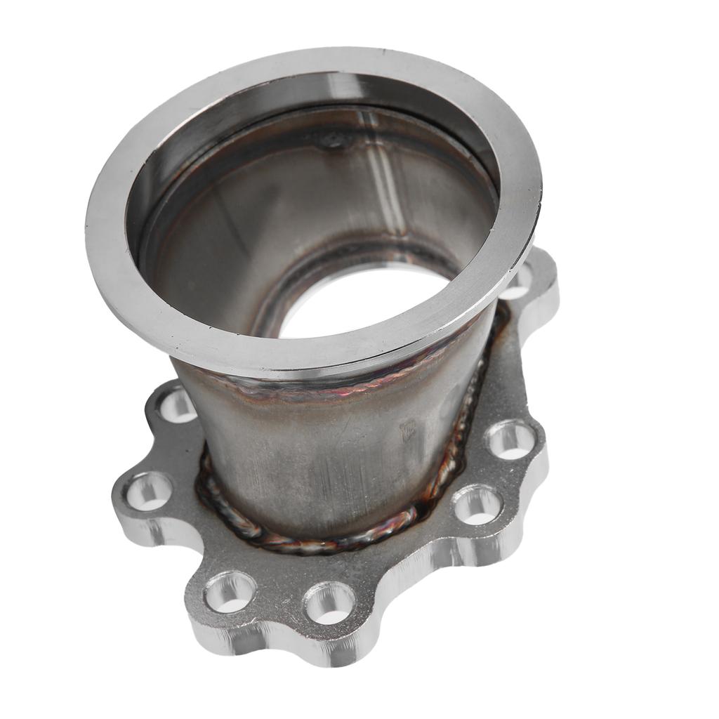 Car Turbo Adapter Flange 8 Bolts to 3in Stainless Steel Replacement for Garrett GT25 GT28 t25 t28