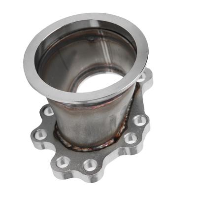 Car Turbo Adapter Flange 8 Bolts To 3in Stainless Steel Replacement for Garrett GT25 GT28 T25 T28