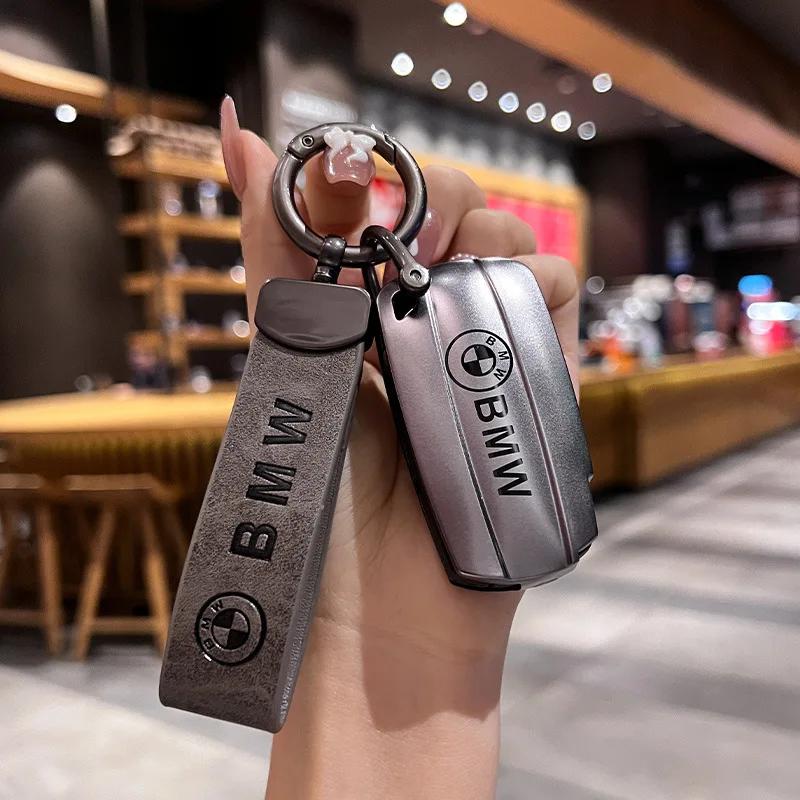 Hot 2025 Car Remote Key Case Cover Protector Key Bag for BMW E90 E60 E70 E87 3 5 6 Series M3 M5 X1 X5 X6 Z4 E71 E72 E88 E89 E91