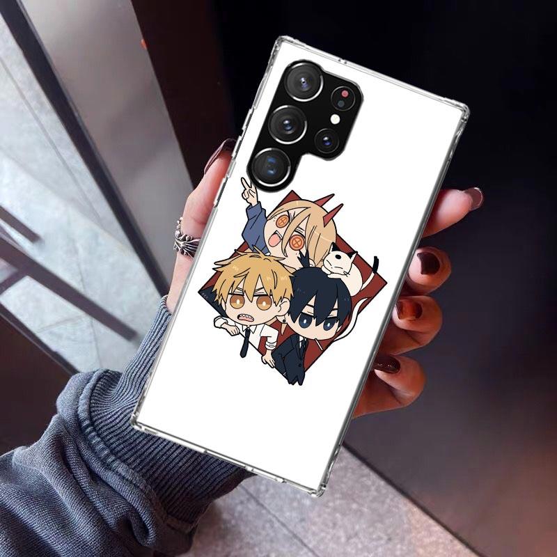 C-Chainsaw Mans Cute Phone Case For Samsung Galaxy A17 A57 A37 A16 A26 A36 A56 A15 A25 A35 A55 A14 A13 A54 A53 A34 A24 A33 A23 G