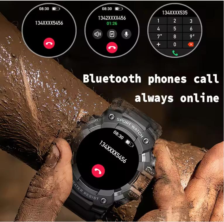 Xiaomi Mijia Smart Watch Outdoor Sports Compass Flashlight Watch Bluetooth Call Heart Rate Monitoring Waterproof Watches for Men