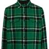 Polo Ralph Lauren Ss22 Straight Collar Plaid Fitted Long Sleeve Shirt Men Shirts Green 710850323-001