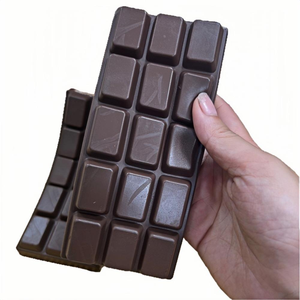 Gesimuleerd Chocolade Knijpspeeltje PU Zacht en Langzame Terugslag Kantoor Stressverlichter Speelgoed Hand Ontspanning Cadeau Bureau Decoratie