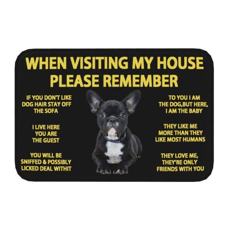 Pet Door Mat Belgian Shepherd Front Floor Door Entrance Mats Outdoor Kitchen Bathroom Doormat Bedroom Carpet Non Slip Floor Rug