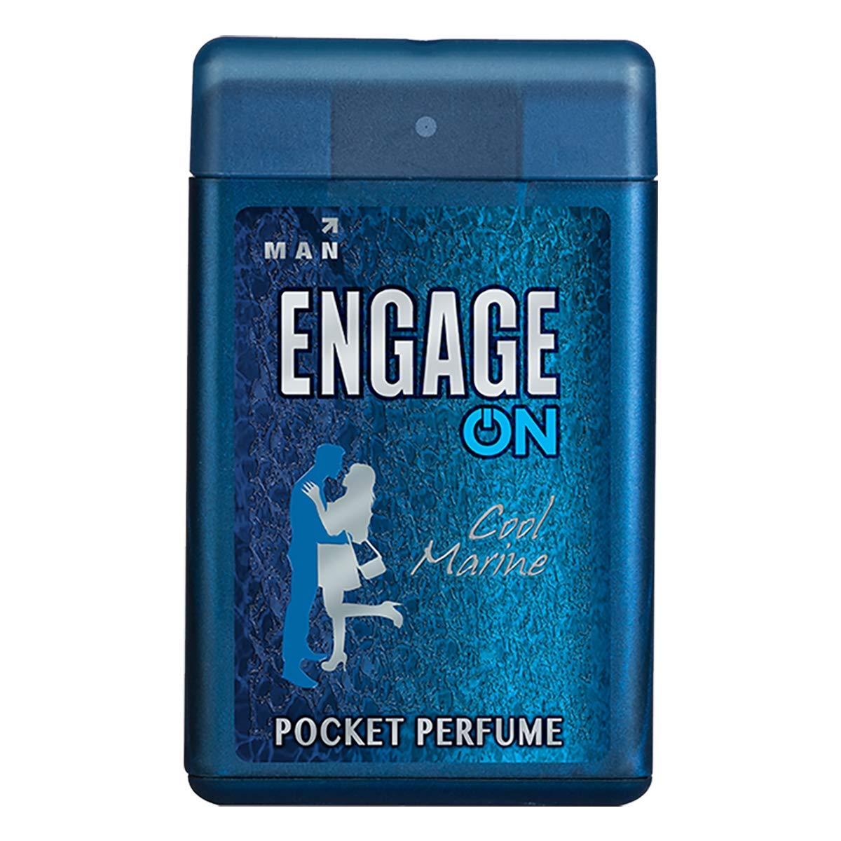 

Engage ON Cool Marine Pocket Perfume For Men 18.4ml Citrus Fresh Classic Woody Long-Lasting Fragrance