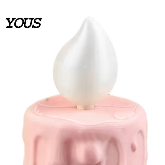 Funny Melting Candle Toy 3D Printing Ornament, Wax Liquid Texture Dripping Sculpture with Anthropomorphic Design Figure Movable Joints,