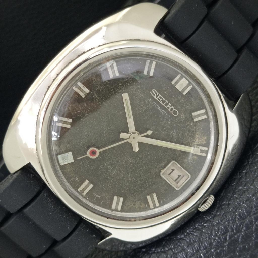 JAPAN VINTAGE SEIKO AUTOMATIC 7005A MENS ORIGINAL DIAL WATCH a702309-5 R124-a702309