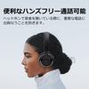 CROWD AUDIO Wireless Headphones Bluetooth Wired Wireless with for Remote and Calling HP-03 & Compatible, Foldable, Mic, Closed-Back Design,