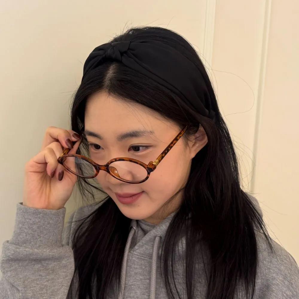 Headband Wide Hairband Black Twist