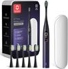 Oclean X Plus Pro Electric Toothbrush Sonic Toothbrush with Touch Screen LCD Smart App 2D Tooth Fast IPX7 4 Modes 32 and Charger Stand for Business
