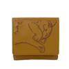 Fig Purse 75-1810 Camel Bifold Wallet with Outer Box