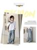 Boys' Straight-Leg Jeans - Spring & Autumn Style, Medium/Large Sizes, Loose Fit