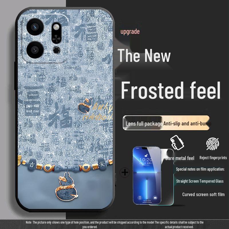 Honor Play9t ALT-AN00 Silicone Cartoon Phone Case with Trendy Men's Lanyard: Cute and Creative Design
